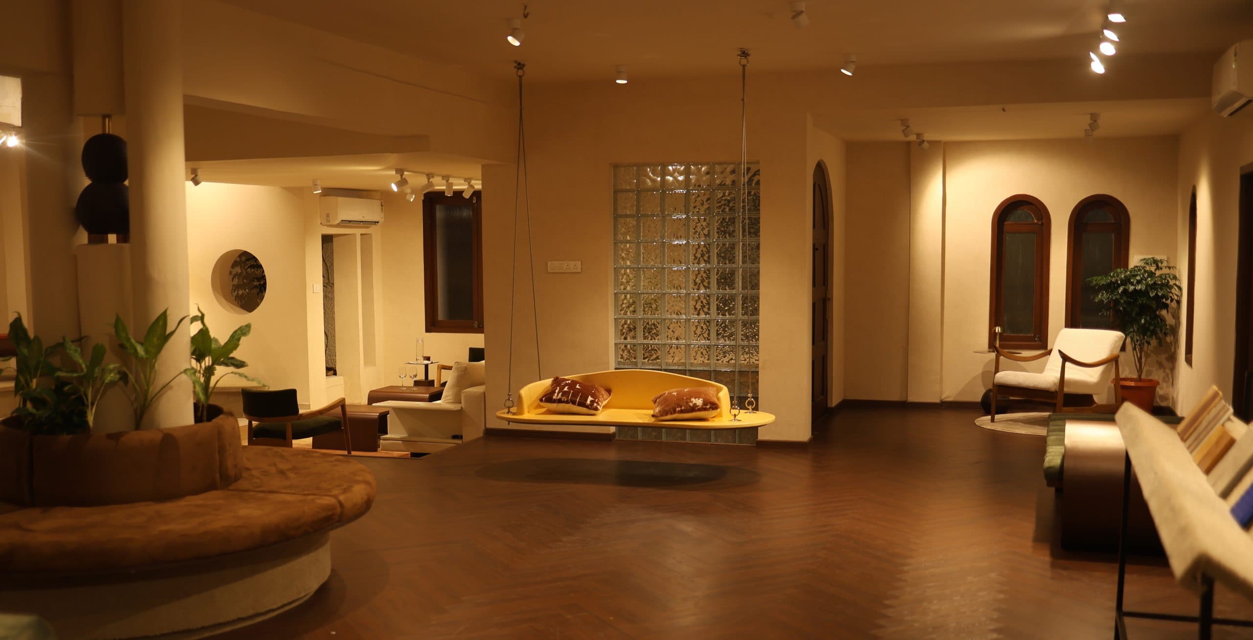 Osera Living showroom — premium flooring interior