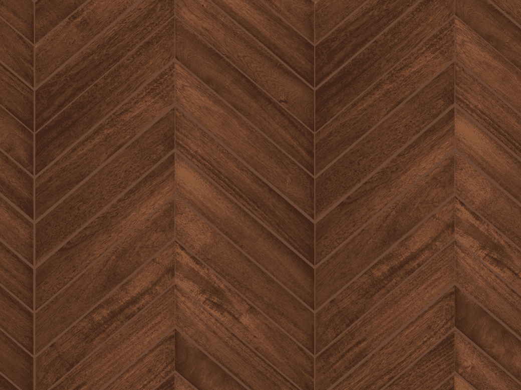 Chevron Brown Walnut