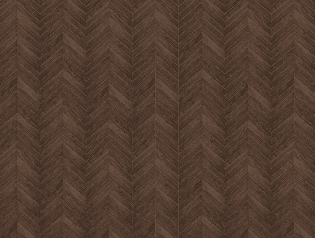Chevron Burnt Dark Walnut