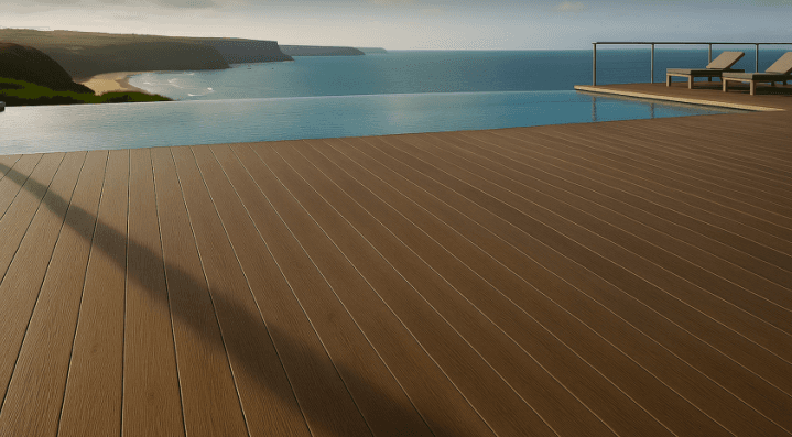 Ecowud Decking Chocolate Brown