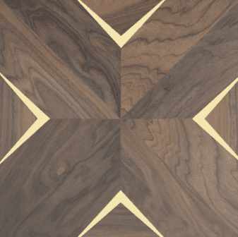 Bardolino Orro Walnut+Brass