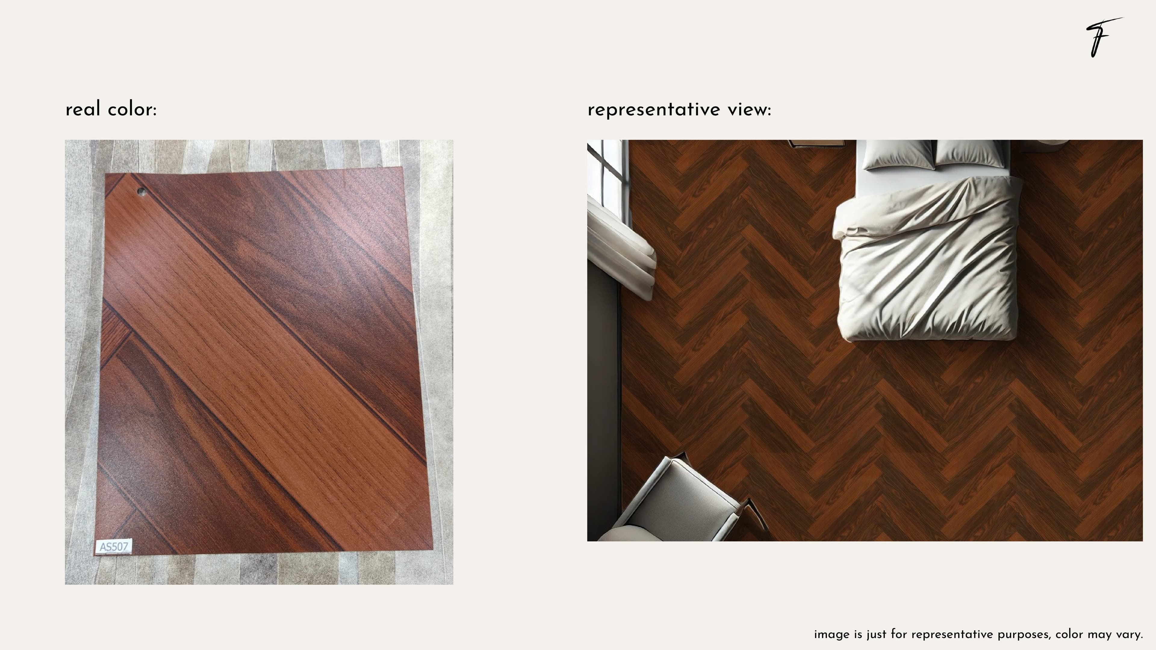 ₹13/SQFT BUDGET VINYL FLOORING — Whites & Neutrals thumbnail 4