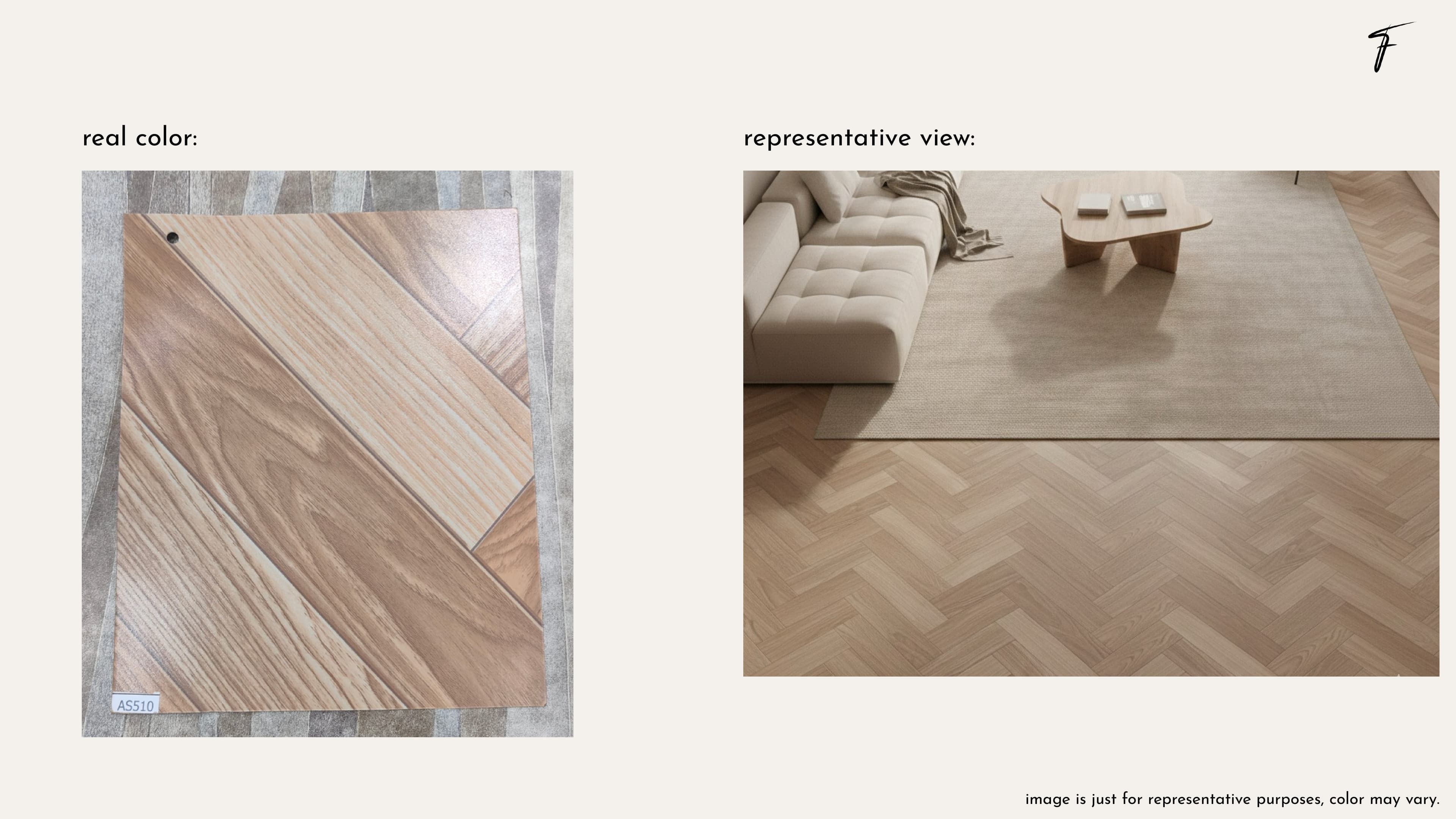 ₹13/SQFT BUDGET VINYL FLOORING — Whites & Neutrals thumbnail 5