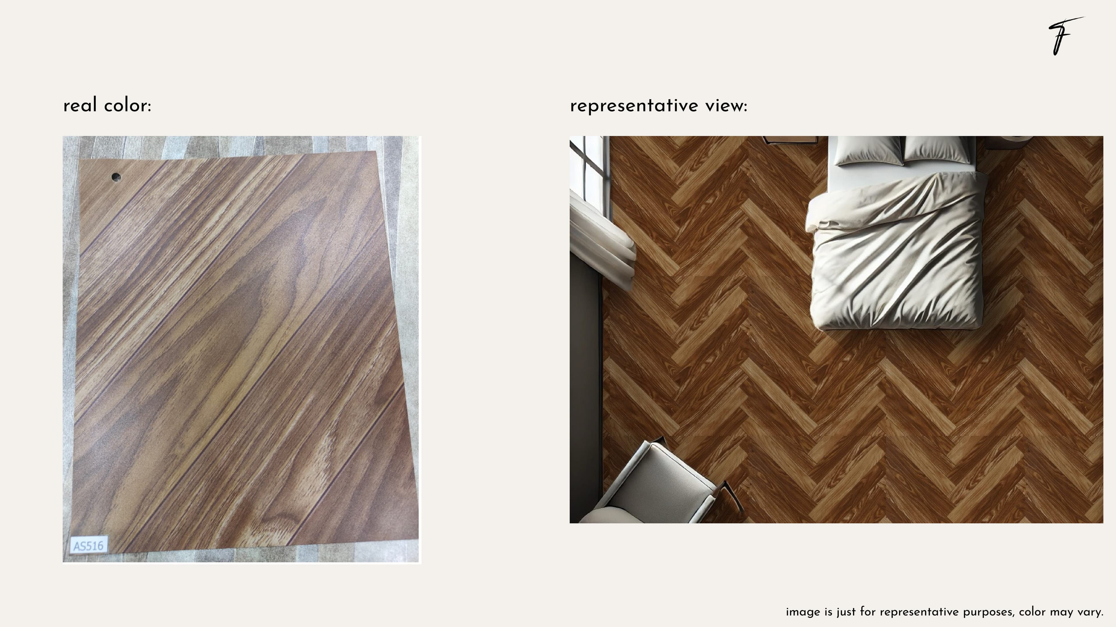 ₹13/SQFT BUDGET VINYL FLOORING — Whites & Neutrals thumbnail 7