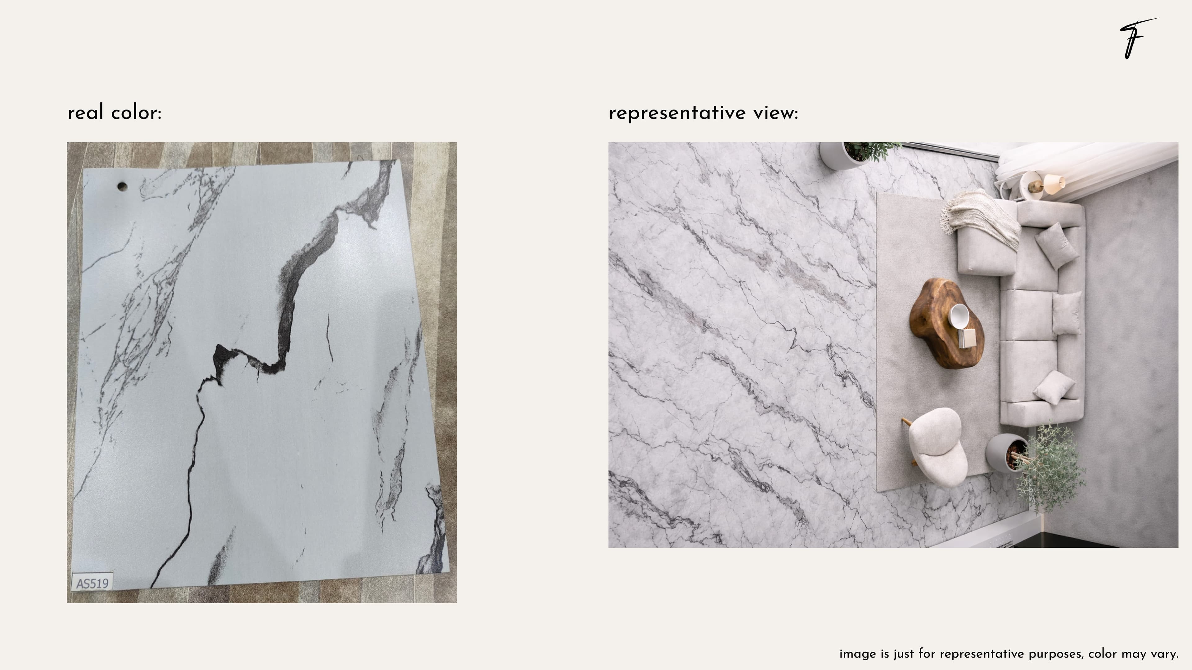 ₹13/SQFT BUDGET VINYL FLOORING — Whites & Neutrals thumbnail 8