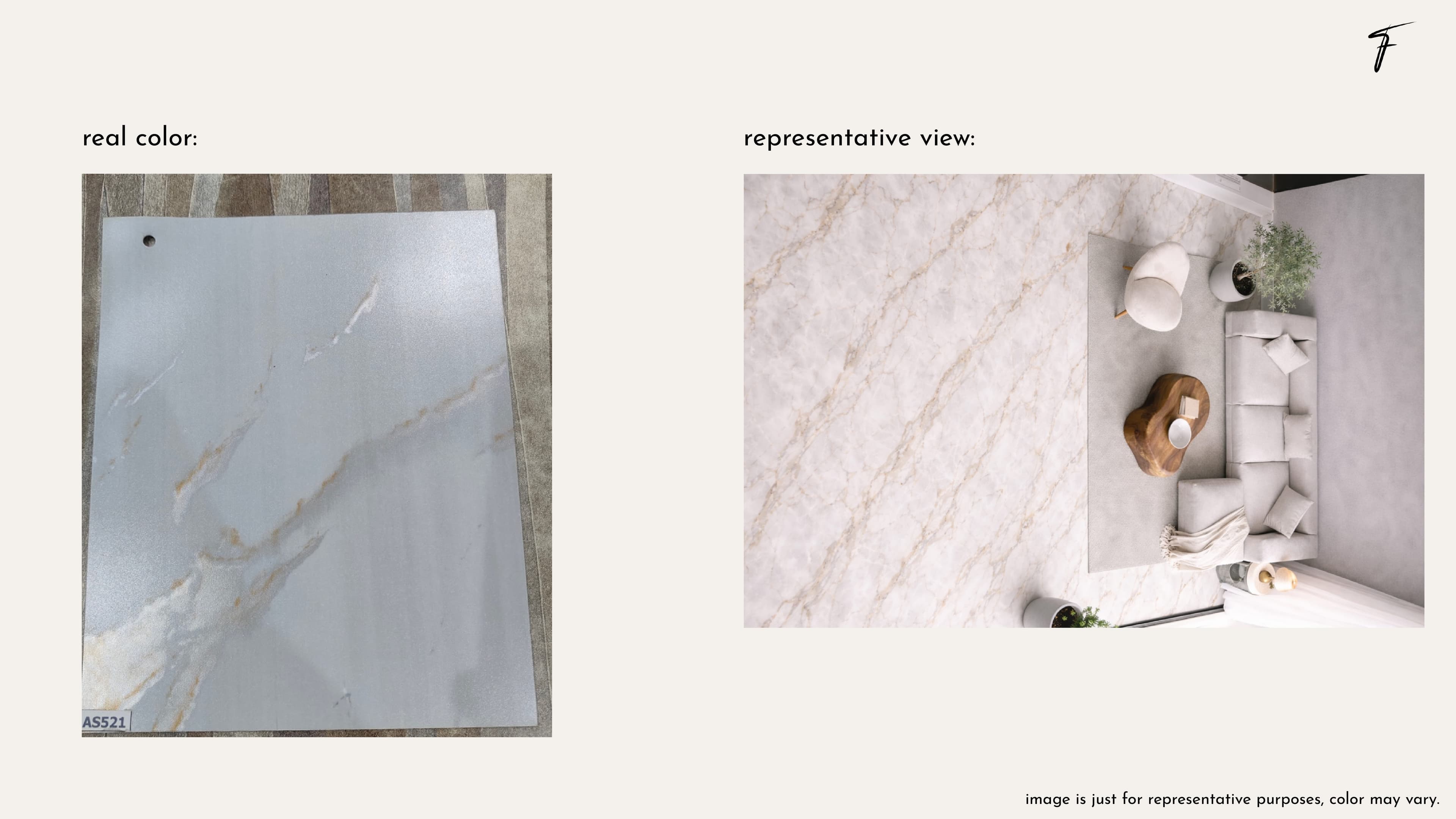 ₹13/SQFT BUDGET VINYL FLOORING — Whites & Neutrals thumbnail 9