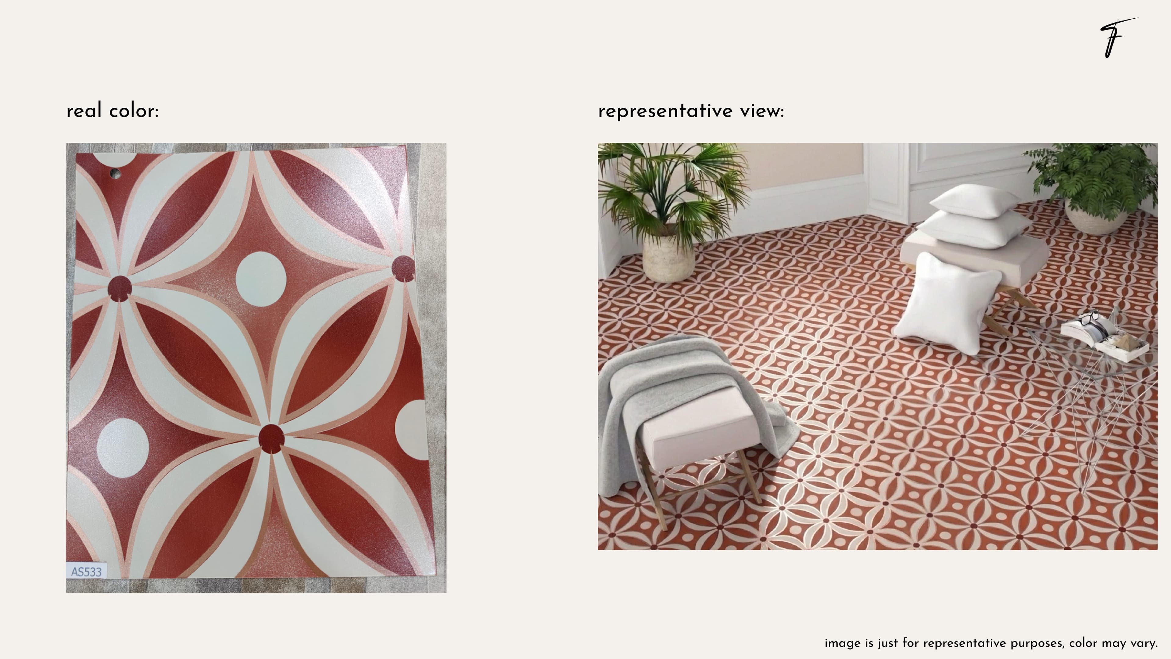 ₹13/SQFT BUDGET VINYL FLOORING — Whites & Neutrals thumbnail 10