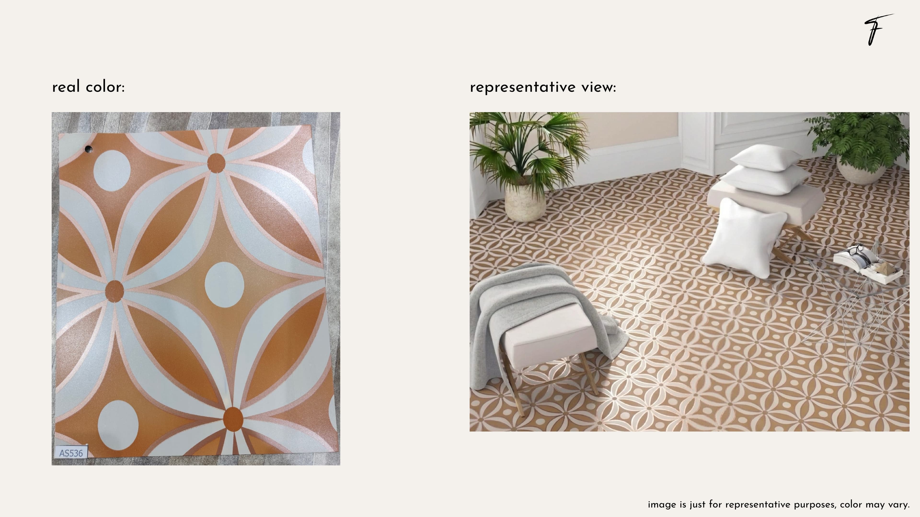 ₹13/SQFT BUDGET VINYL FLOORING — Whites & Neutrals thumbnail 11