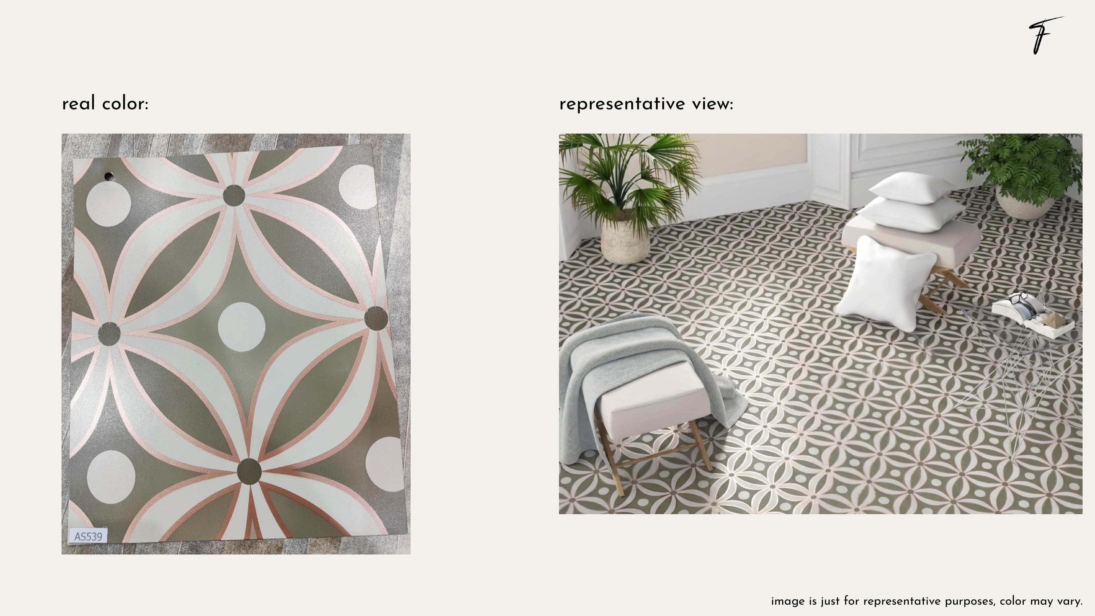 ₹13/SQFT BUDGET VINYL FLOORING — Whites & Neutrals thumbnail 12