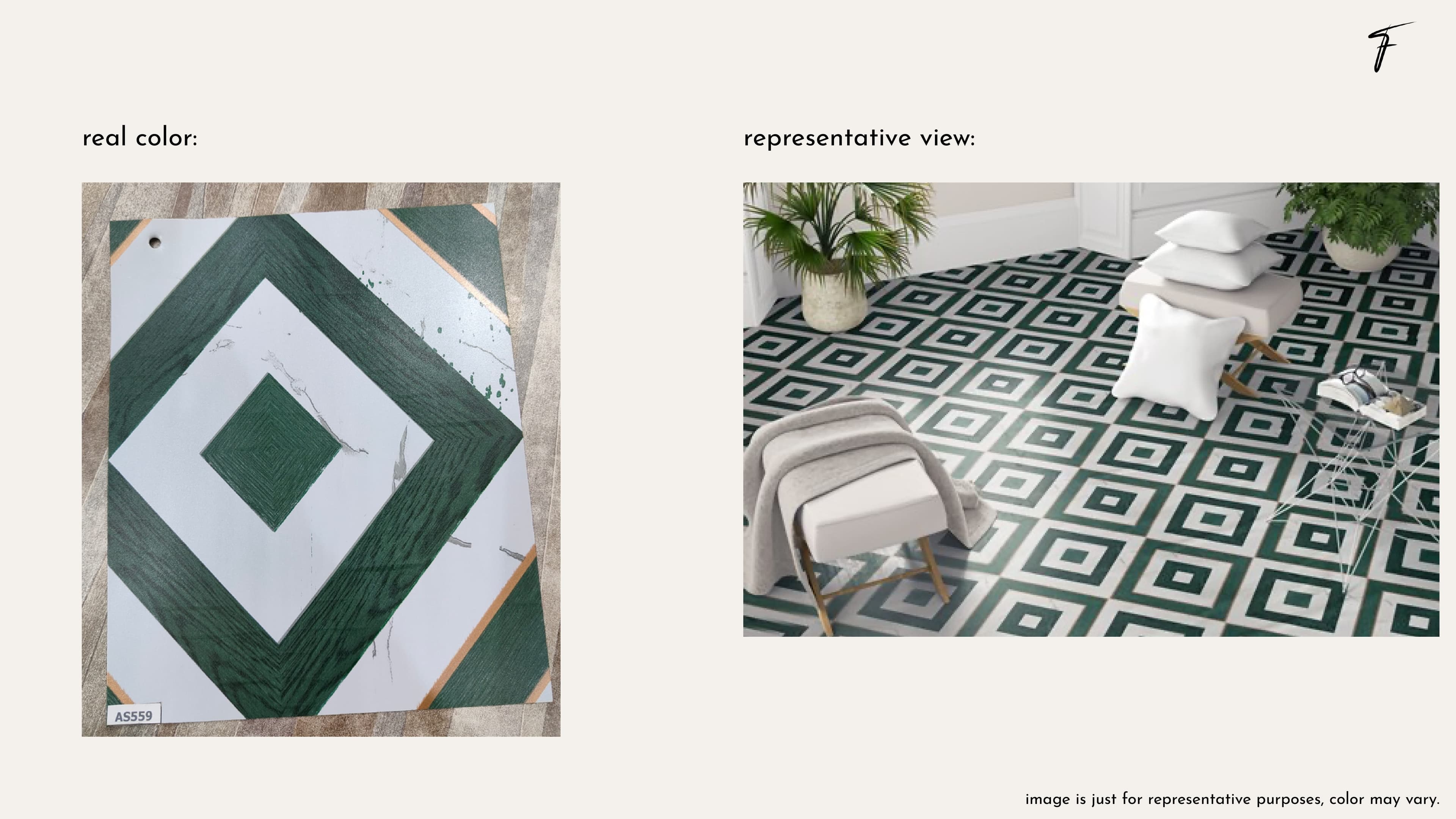 ₹13/SQFT BUDGET VINYL FLOORING — Whites & Neutrals thumbnail 15