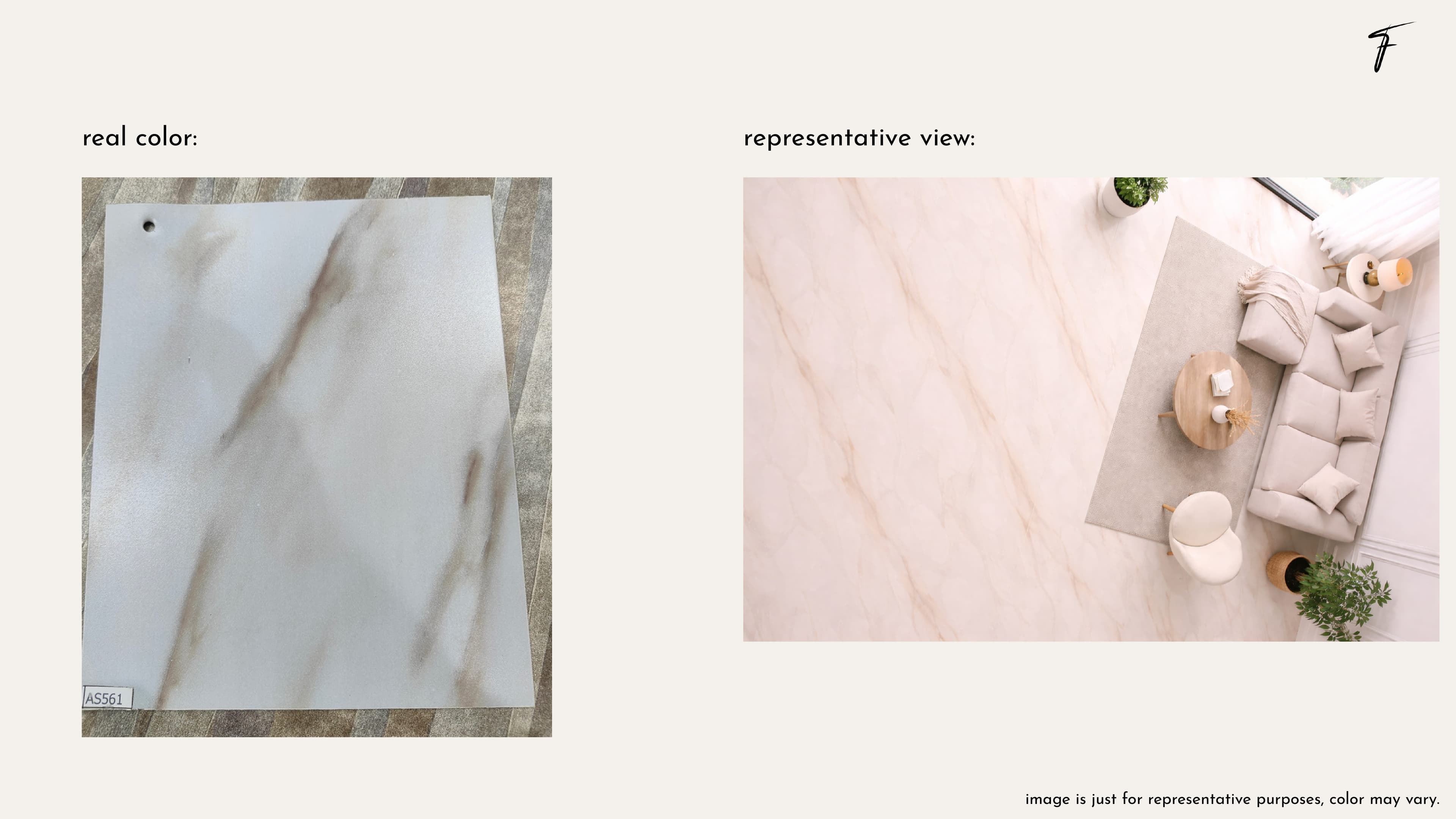 ₹13/SQFT BUDGET VINYL FLOORING — Whites & Neutrals thumbnail 16
