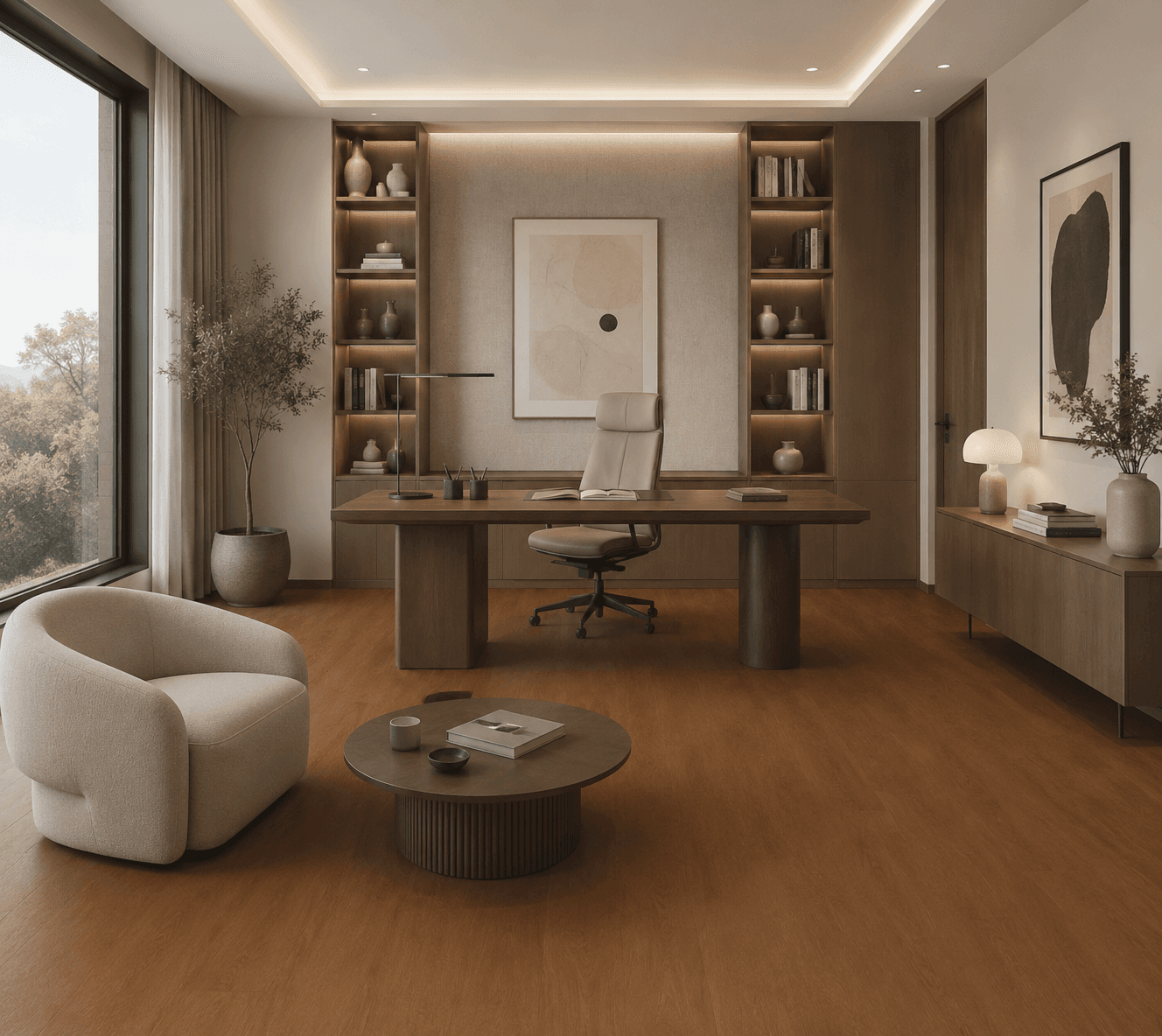 15074 White Oiled Oak  Brown — Whites & Neutrals thumbnail 2